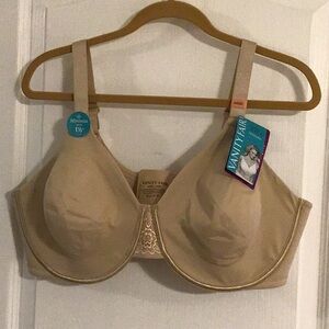 Vanity Fair Beauty Back Minimizer Full Figure Bra 44DD NWT